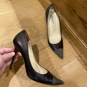 Jimmy choo studded pumps